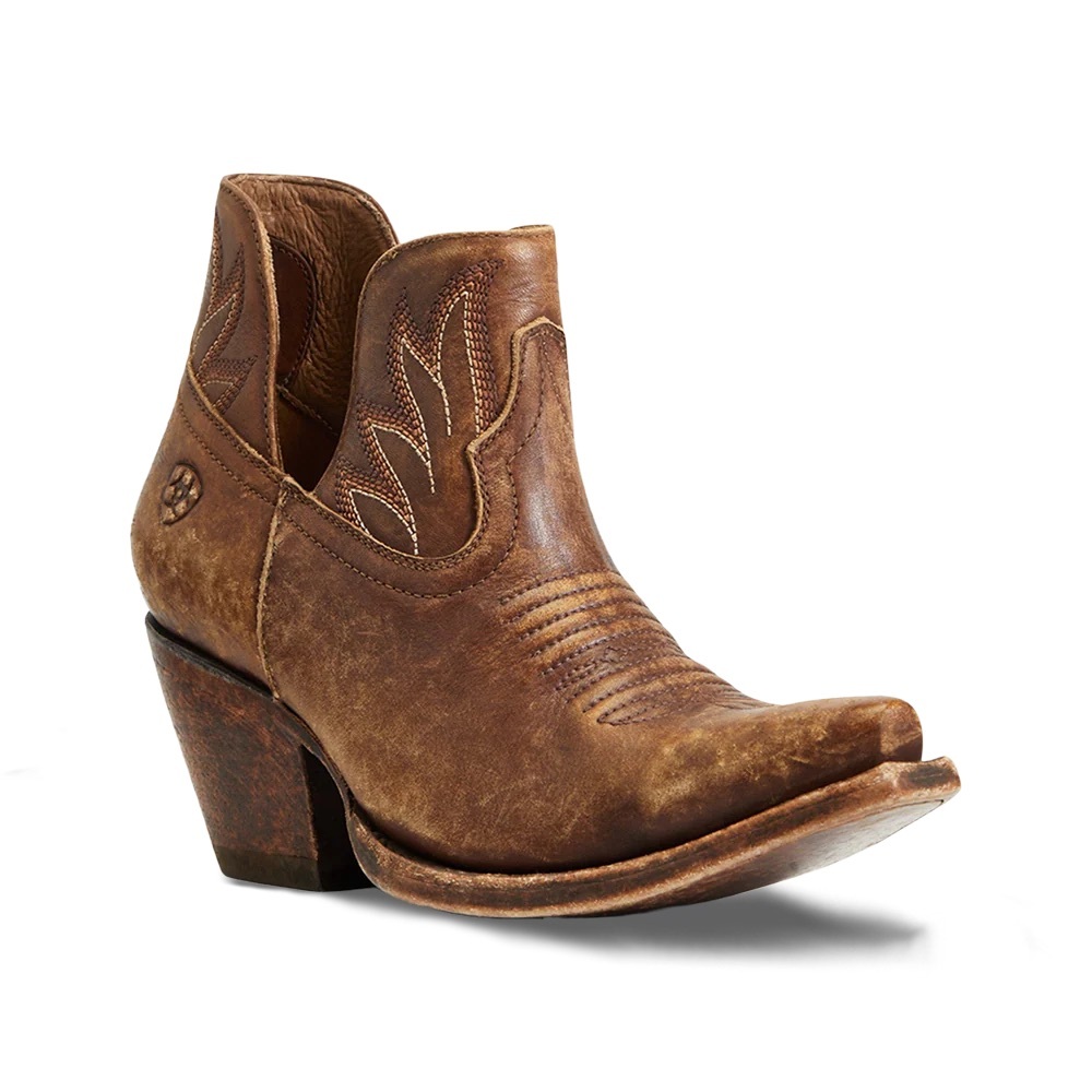 Ariat Brown Leather Ankle Boots